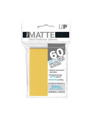 60ct  Yellow Small Deck Protectors Gloss