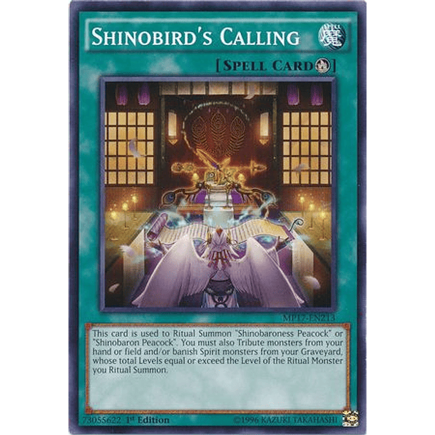 Shinobird's Calling - MP17-EN213 - Common 