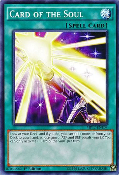 Card of the Soul - MP17-EN107 - Common