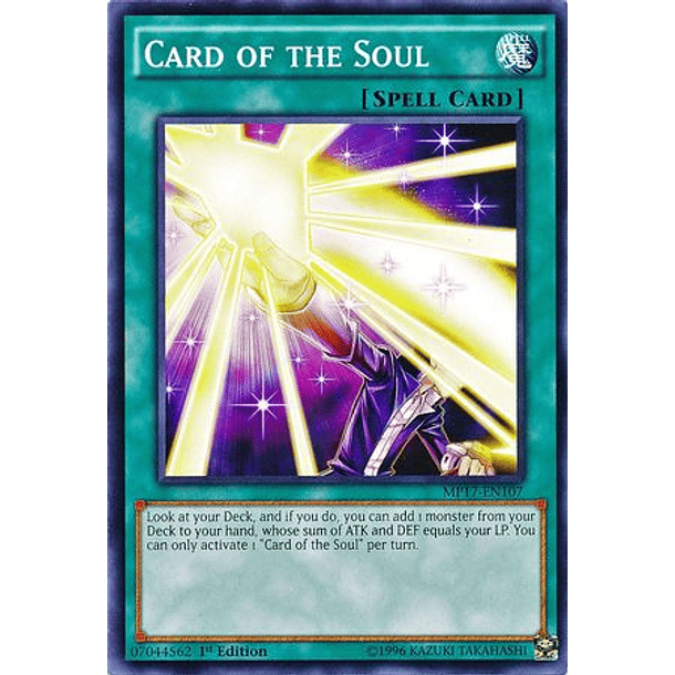 Card of the Soul - MP17-EN107 - Common