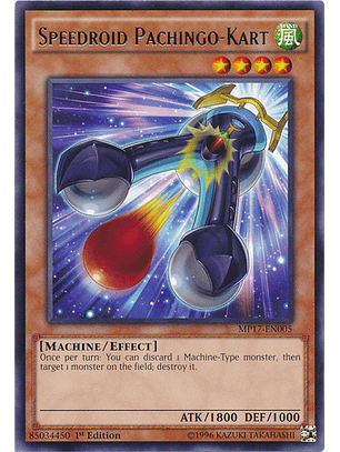 Speedroid Pachingo-Kart - MP17-EN005 - Rare 