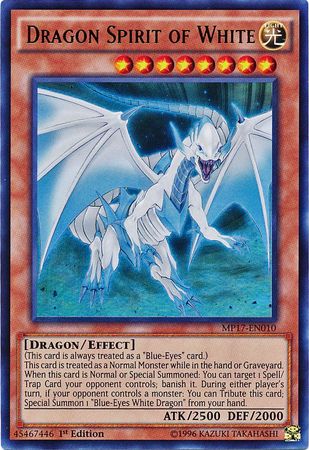 Dragon Spirit of White - MP17-EN010 - Ultra Rare 1