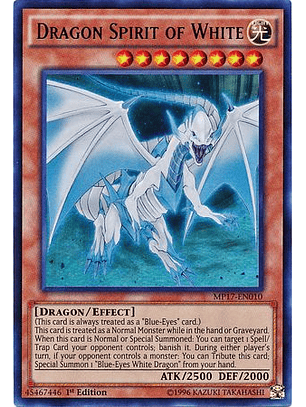 Dragon Spirit of White - MP17-EN010 - Ultra Rare