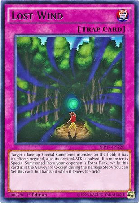 Lost Wind - MP17-EN220 - Rare 