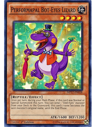 Performapal Bot-Eyes Lizard - MP17-EN058 - Common