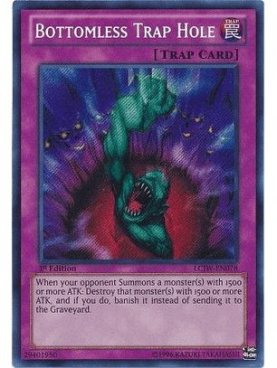 Bottomless Trap Hole - LCJW-EN078 - Secret Rare