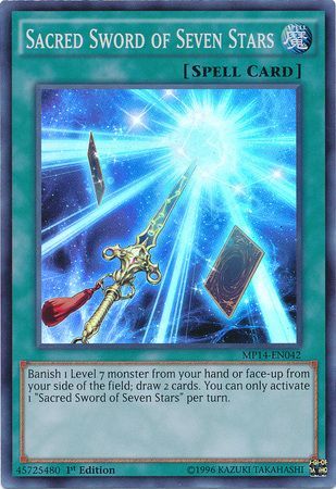 Sacred Sword of Seven Stars - MP14-EN042 - Super Rare 1