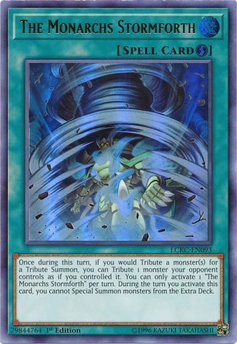 The Monarchs Stormforth - LCKC-EN093 - Ultra Rare