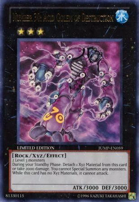 Number 30: Acid Golem of Destruction - JUMP-EN059 - Ultra Rare