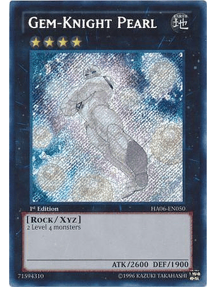 Gem-Knight Pearl - HA06-EN050 - Secret Rare