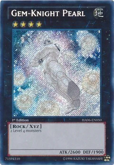 Gem-Knight Pearl - HA06-EN050 - Secret Rare