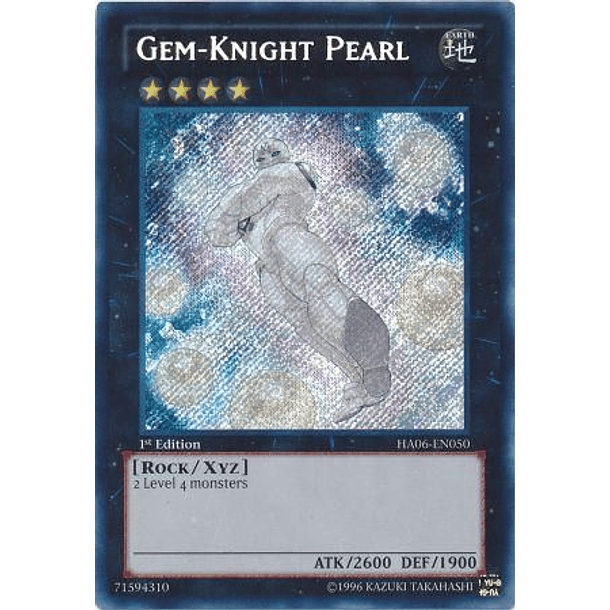 Gem-Knight Pearl - HA06-EN050 - Secret Rare