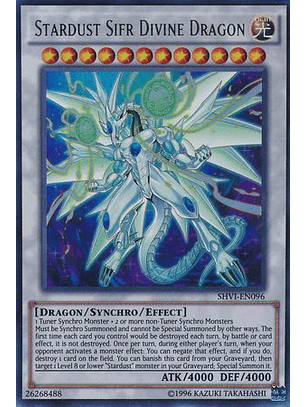 Stardust Sifr Divine Dragon - SHVI-EN096 - Ultra Rare