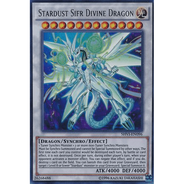 Stardust Sifr Divine Dragon - SHVI-EN096 - Ultra Rare