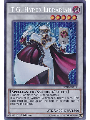 T.G. Hyper Librarian - LC5D-EN211 - Secret Rare