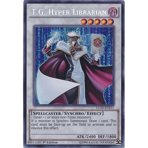 T.G. Hyper Librarian - LC5D-EN211 - Secret Rare