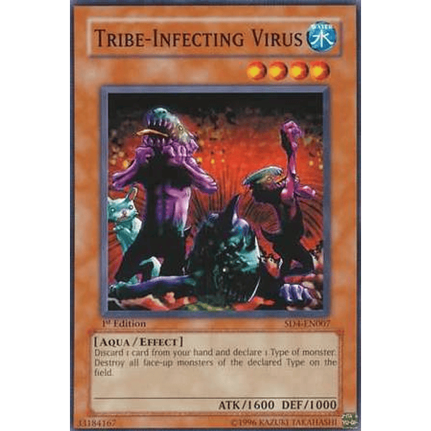 Tribe-Infecting Virus - SD4-EN007 - Common 1st Edition