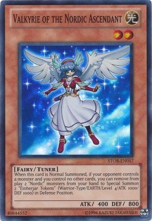 Valkyrie of the Nordic Ascendant - STOR-EN017 - Super Rare 1