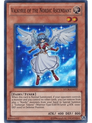 Valkyrie of the Nordic Ascendant - STOR-EN017 - Super Rare