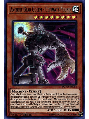 Ancient Gear Golem - Ultimate Pound - DUPO-EN054 - Ultra Rare