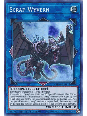 Scrap Wyvern - CHIM-ENSE1 - Super Rare