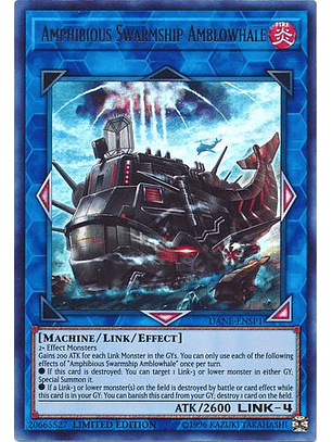 Amphibious Swarmship Amblowhale - DANE-ENSP1 - Ultra Rare Limited Edition