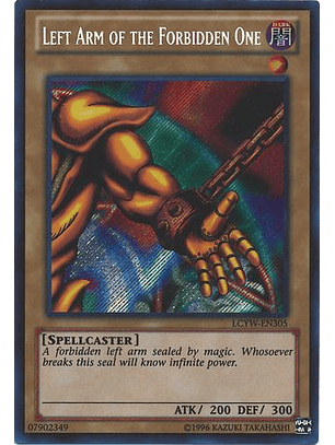 Left Arm of the Forbidden One - LCYW-EN305 - Secret Rare