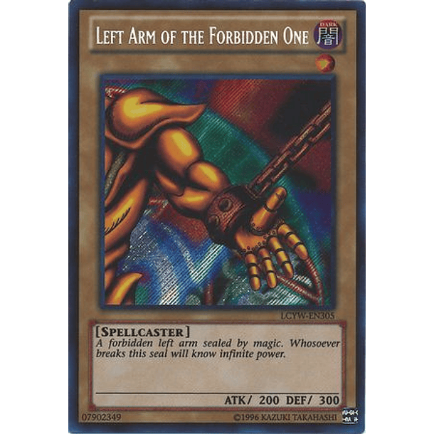 Left Arm of the Forbidden One - LCYW-EN305 - Secret Rare