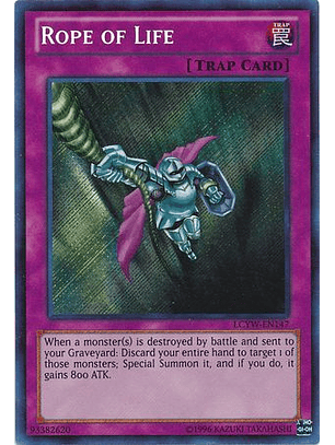 Rope of Life - LCYW-EN147 - Secret Rare
