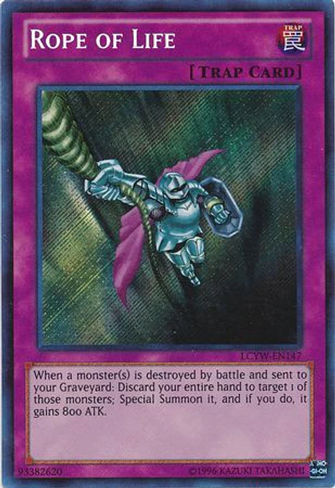 Rope of Life - LCYW-EN147 - Secret Rare