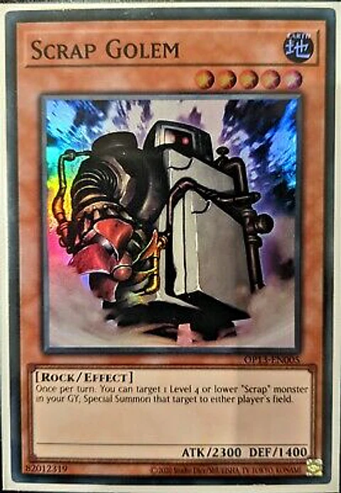 Scrap Golem - OP13-EN005 - Super Rare