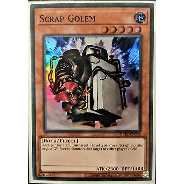 Scrap Golem - OP13-EN005 - Super Rare