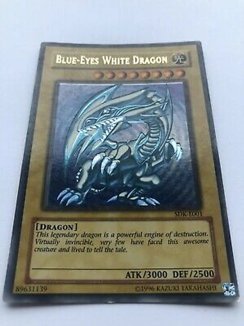 Blue Eyes White Dragon - SDK-E001 - Ultra Rare