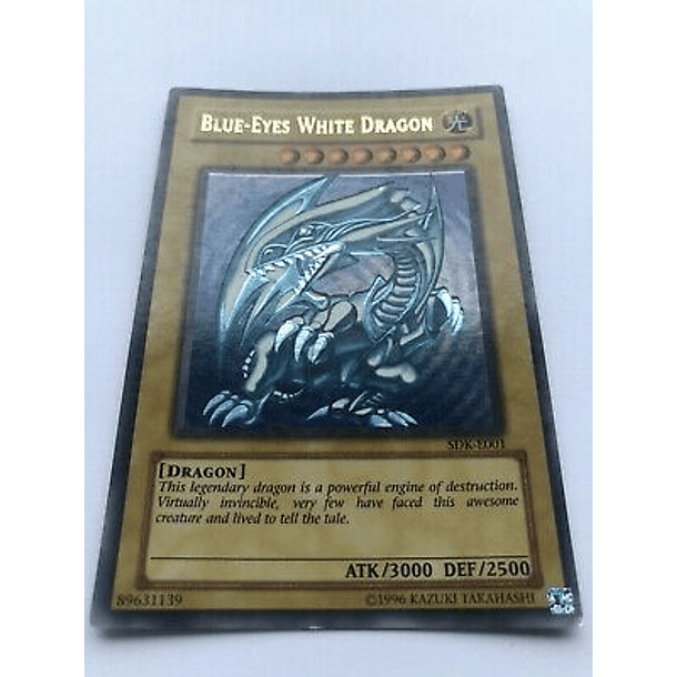 Blue Eyes White Dragon - SDK-E001 - Ultra Rare