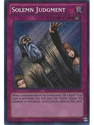 Solemn Judgment - LCYW-EN152 - Secret Rare