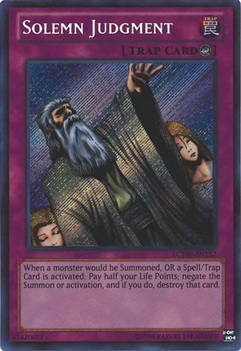 Solemn Judgment - LCYW-EN152 - Secret Rare