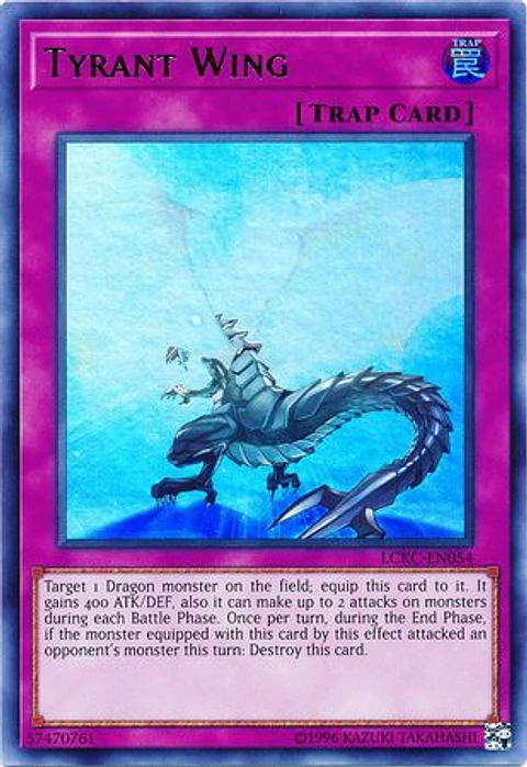 Tyrant Wing - LCKC-EN054 - Ultra Rare 