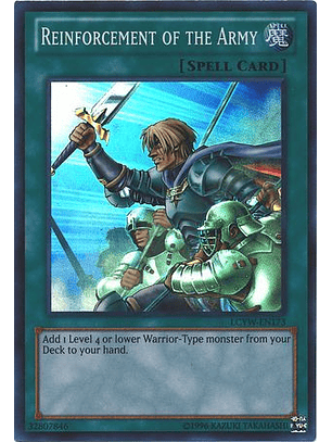 Reinforcement of the Army - LCYW-EN173 - Super Rare