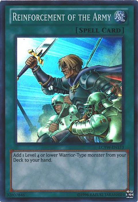 Reinforcement of the Army - LCYW-EN173 - Super Rare