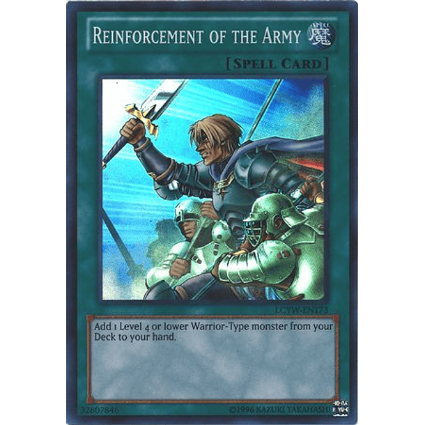 Reinforcement of the Army - LCYW-EN173 - Super Rare