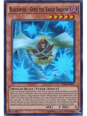 Blackwing - Gofu the Vague Shadow - OP04-EN011 - Super Rare