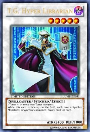 T.G. Hyper Librarian - JUMP-EN051 - Ultra Rare 1