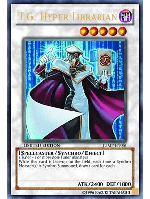 T.G. Hyper Librarian - JUMP-EN051 - Ultra Rare