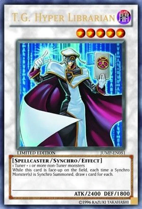 T.G. Hyper Librarian - JUMP-EN051 - Ultra Rare