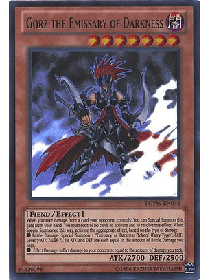 Gorz the Emissary of Darkness - LCYW-EN044 - Ultra Rare