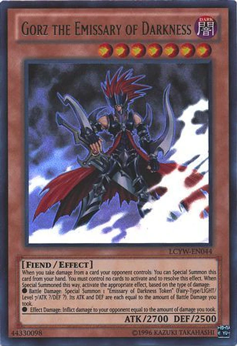 Gorz the Emissary of Darkness - LCYW-EN044 - Ultra Rare