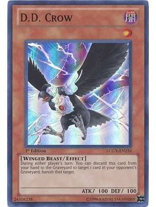 D.D. Crow - LCGX-EN234 - Super Rare (jugada)