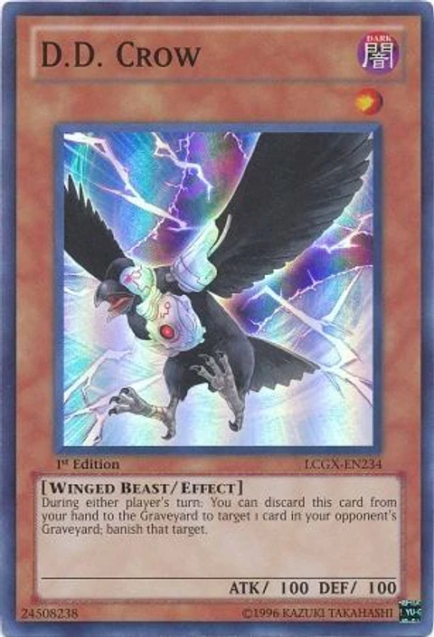 D.D. Crow - LCGX-EN234 - Super Rare (jugada)