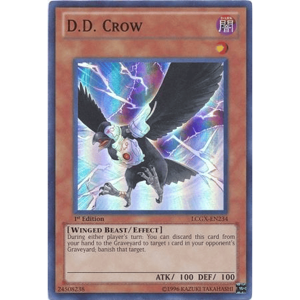 D.D. Crow - LCGX-EN234 - Super Rare (jugada)