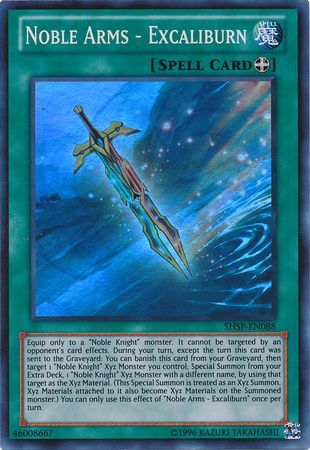 Noble Arms - Excaliburn - SHSP-EN088 - Super Rare 1